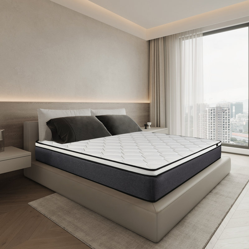 Alwyn Home Medium Memory Foam Hybrid Mattress & Reviews Wayfair